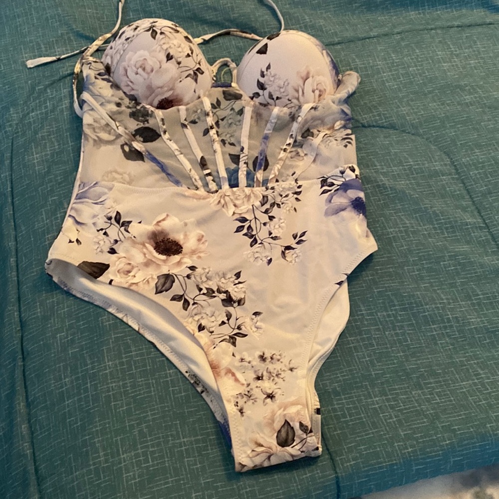 Sexy one piece bathing suit